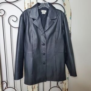 Tribeca Leather coat